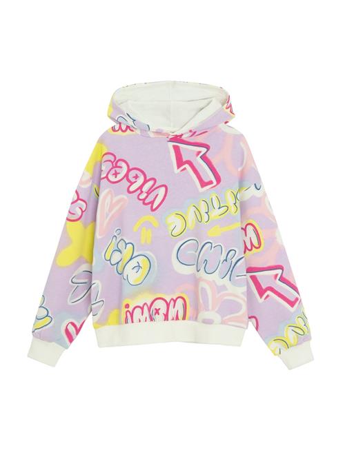 Cool Club Sweatshirt  lyselilla / blandingsfarvet