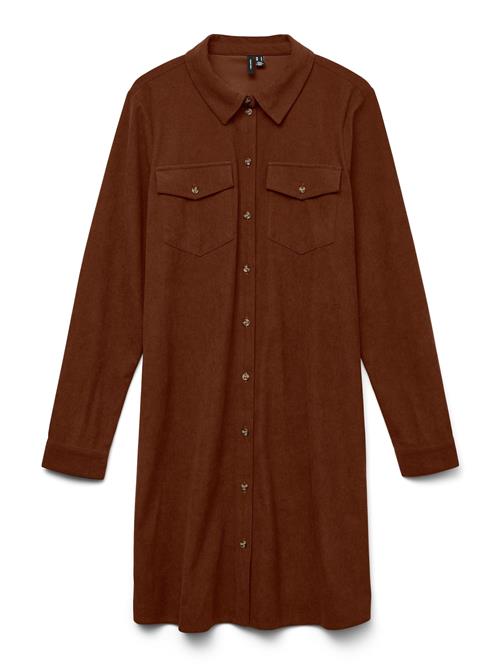 VERO MODA Blusekjole 'VMVilja'  brun