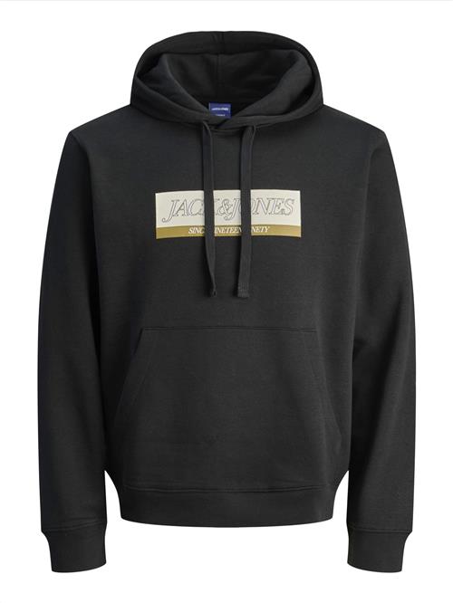 JACK & JONES Sweatshirt 'JORINWOOD'  creme / sennep / sort