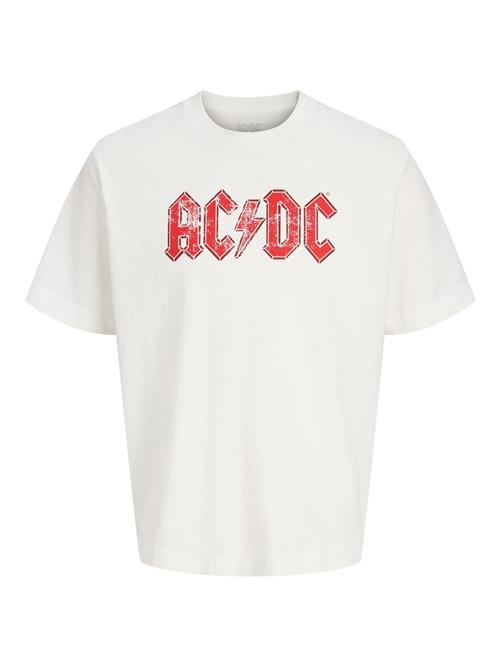 JACK & JONES Bluser & t-shirts  rød / hvid