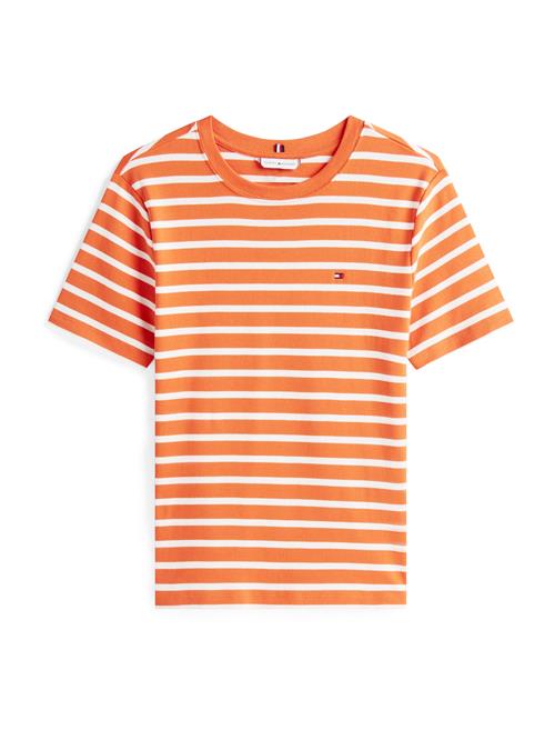 TOMMY HILFIGER Shirts 'CODY'  orange / hvid