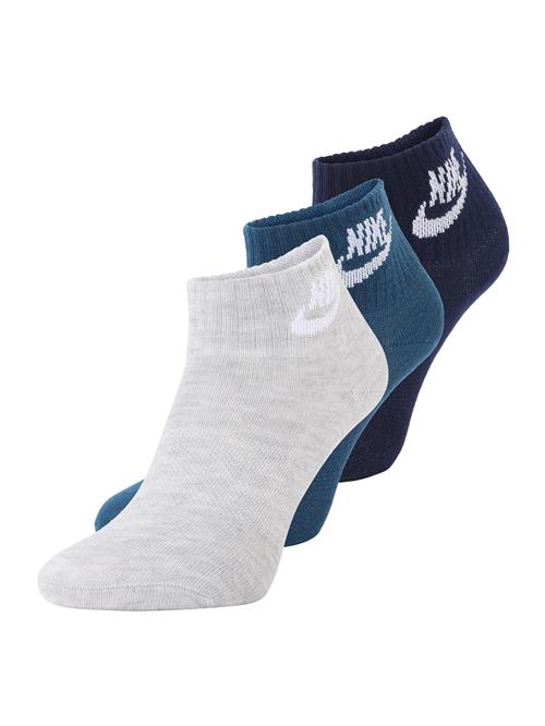 Nike Sportswear Sokker 'Everyday'  navy / safir / lysegrå / hvid