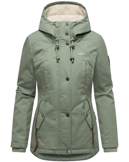 MARIKOO Vinterparka 'Bikoo'  lysegrøn