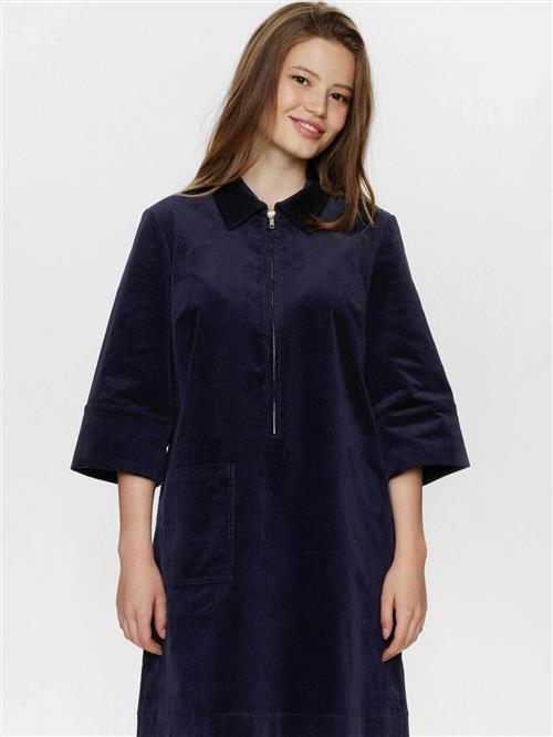 NÜMPH Kjole 'VIZZA'  safir