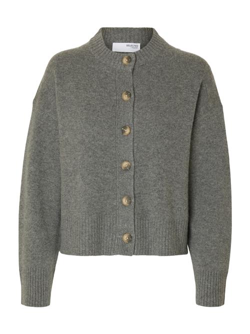 SELECTED Cardigan 'SLFCILLE'  grå-meleret