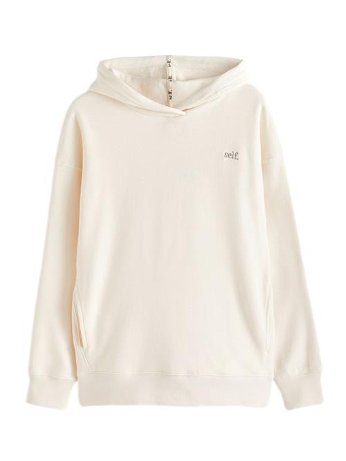 Next Sweatshirt 'Self.'  ecru