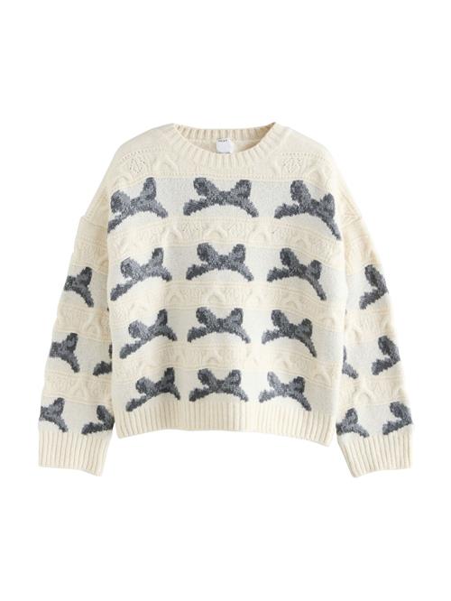 Next Pullover  grå / mørkegrå / uldhvid