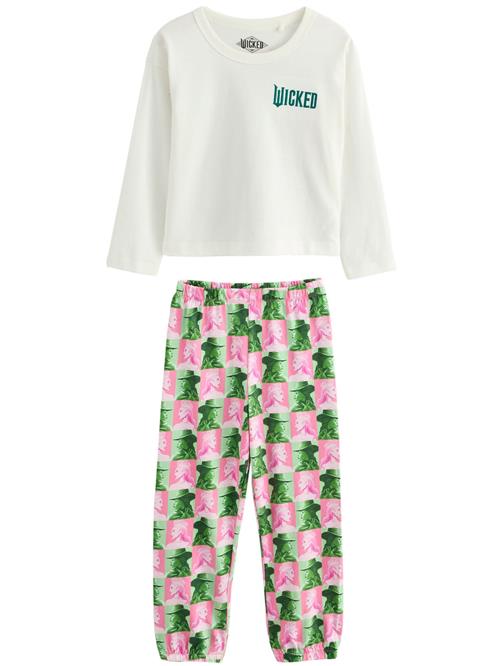 Next Nattøj 'Wicked'  grøn / lys pink / hvid