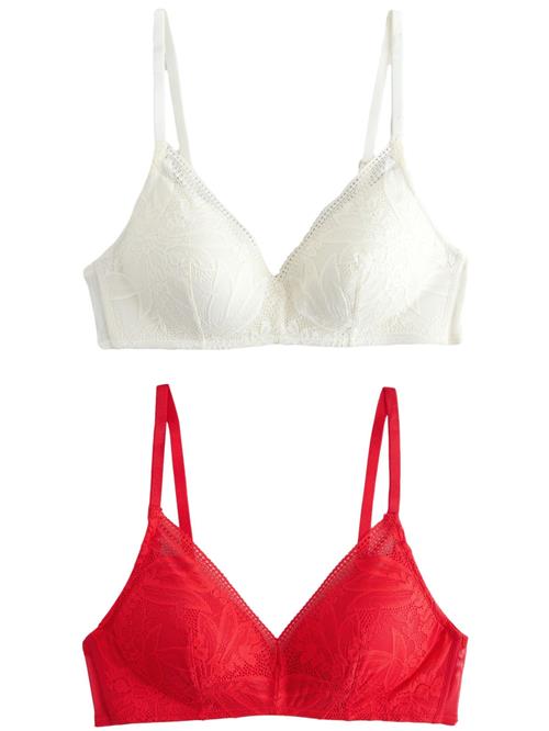 Next BH  rød / hvid