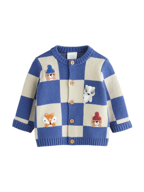 Next Cardigan  beige / blå / lysegrå / orange