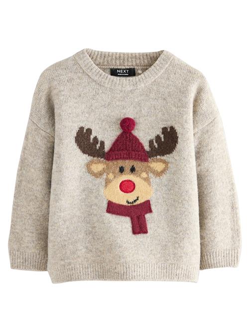 Next Pullover  mørkebeige / mokka / mørkebrun / vinrød