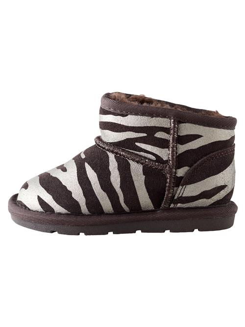 Next Støvler  mørkebrun / sølv