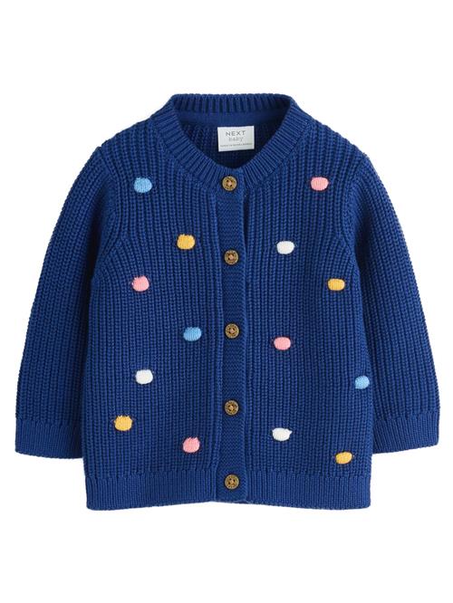 Next Cardigan  navy / lyseblå / gul / lyserød