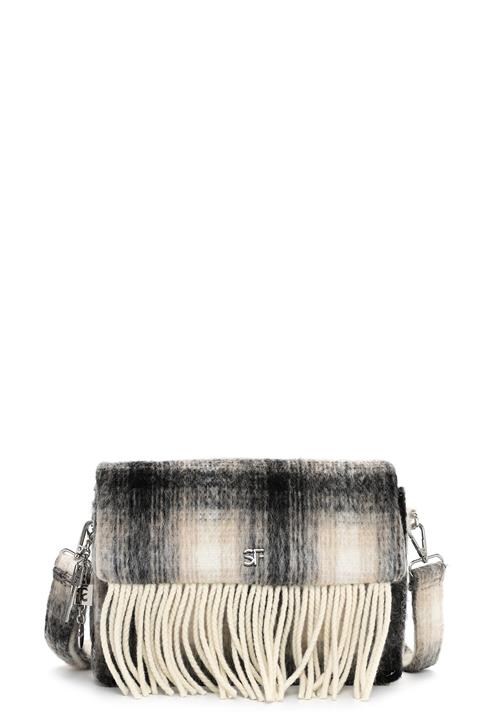 Suri Frey Skuldertaske  sort / hvid