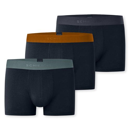 SCHIESSER Boksershorts  blandingsfarvet / sort
