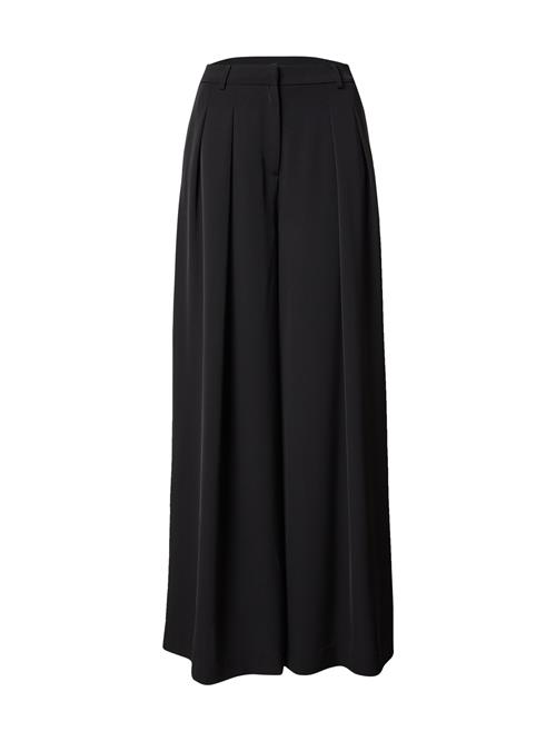 King Louie Bukser med lægfolder 'Marnie Fanna'  sort