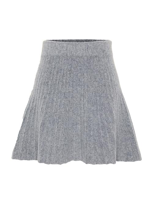 Vero Moda Petite Nederdel 'VMMACY'  grå-meleret