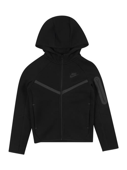 Nike Sportswear Sweatjakke 'TCH FLC'  antracit / sort