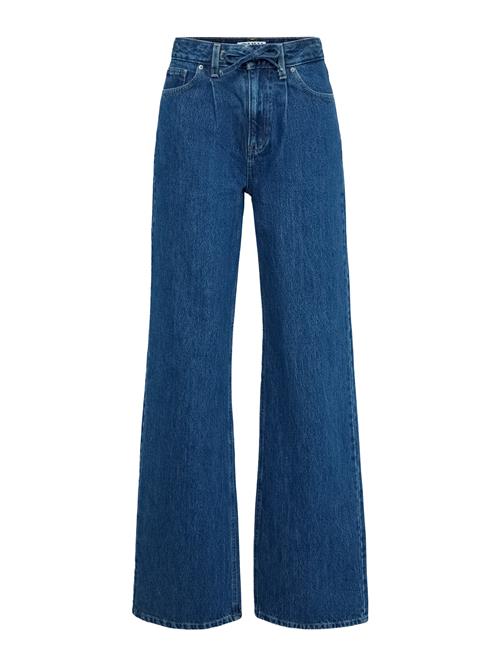 Only Tall Jeans med lægfolder 'ONLEMME'  blue denim