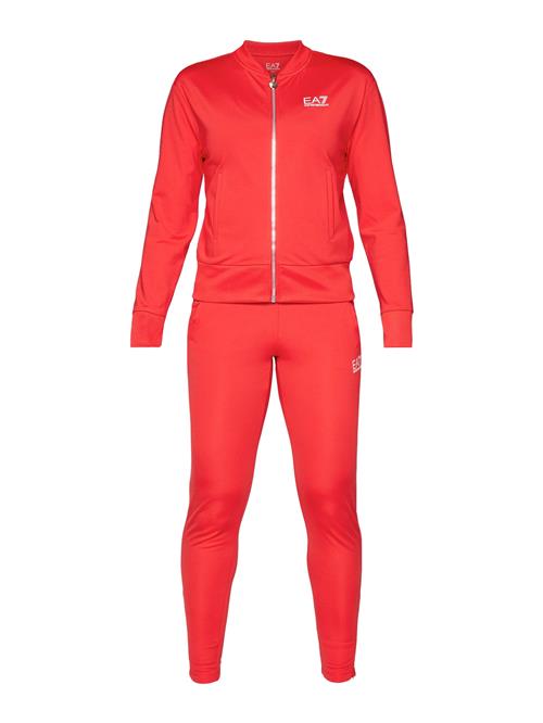 EA7 Emporio Armani Joggingdragt  knaldrød / hvid