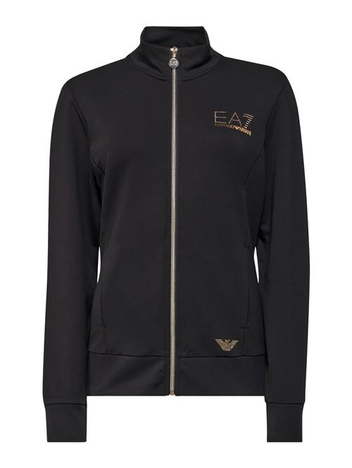 EA7 Emporio Armani Sweatjakke  guld / sort