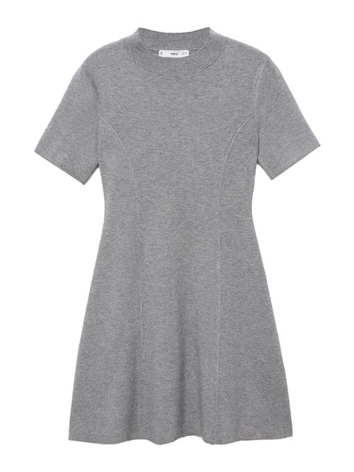 MANGO Strikkjole 'Domino'  grå