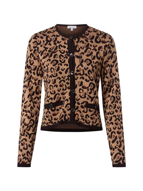 MORE & MORE Cardigan  brun / mokka / sort