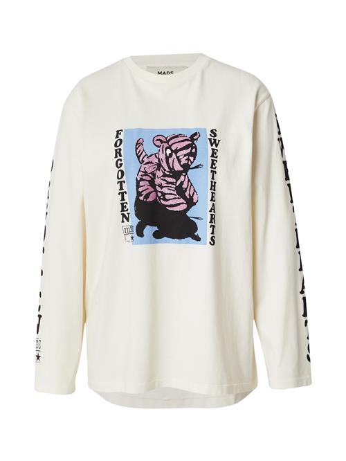 MADS NORGAARD COPENHAGEN Shirts 'Jerry'  lyseblå / lavendel / sort / uldhvid