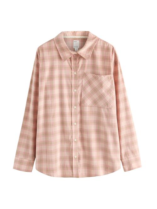 Next Bluse  pink / hvid