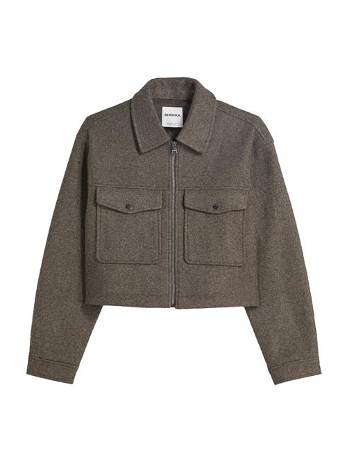Bershka Overgangsjakke  brun