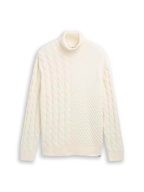 TOM TAILOR DENIM Pullover  uldhvid