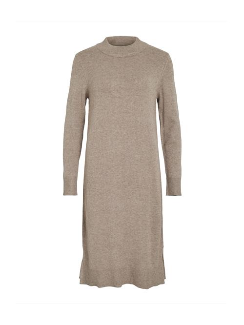 VILA Strikkjole 'VIRIL'  cappuccino