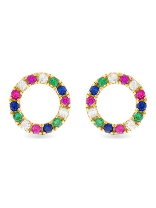 Luxenter Øreringe 'Machi'  blandingsfarvet