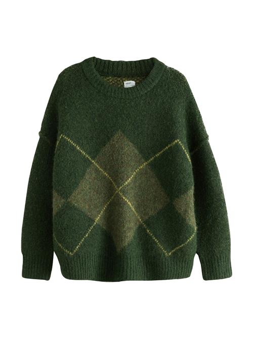 Next Pullover  græsgrøn / mørkegrøn