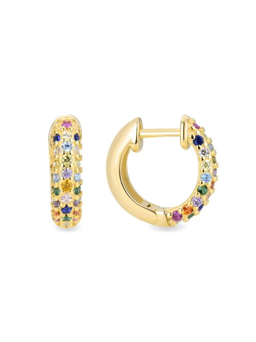 Luxenter Øreringe 'Iralda'  guld / blandingsfarvet