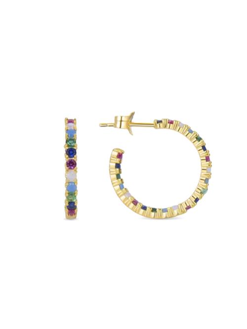 Luxenter Øreringe 'Azarlo'  blandingsfarvet