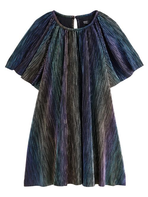 Next Kjole  navy / gul / lilla / sort