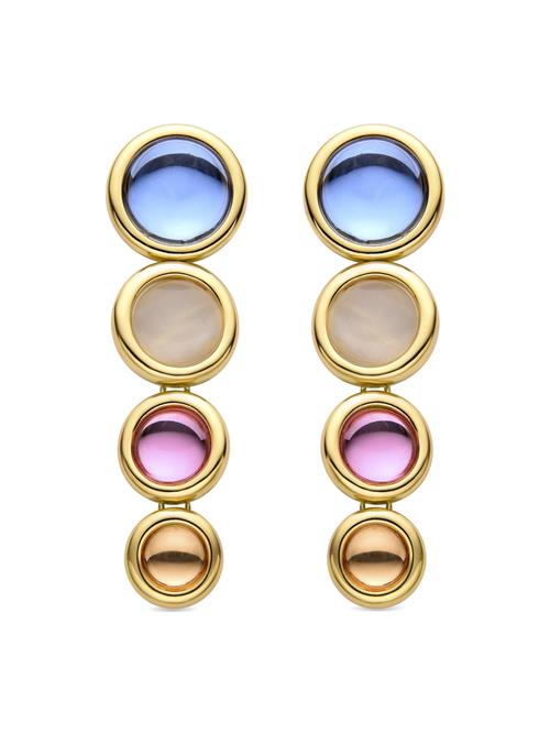 Luxenter Øreringe 'Longki'  blandingsfarvet