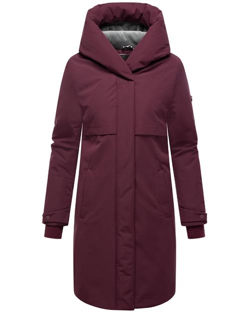 NAVAHOO Vinterfrakke 'Domingaa 14'  bordeaux