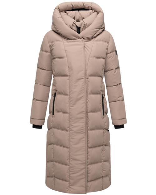 NAVAHOO Vinterfrakke 'Engelsfeder XIV'  beige