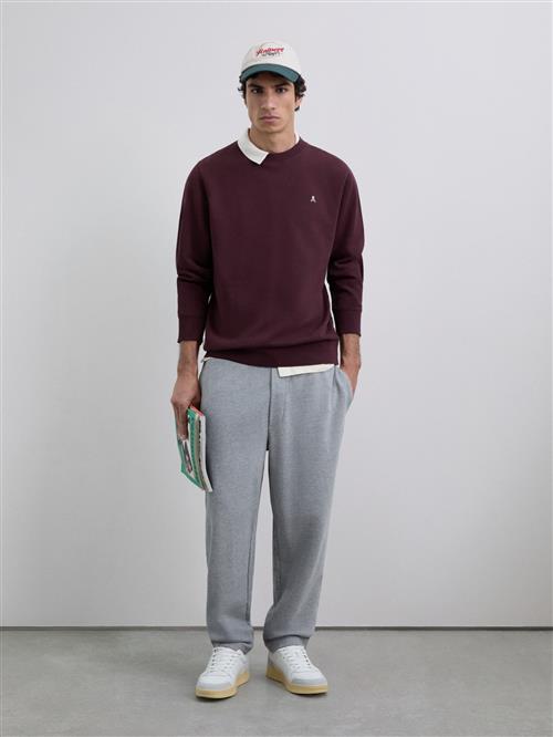 Scalpers Sweatshirt ' '  rød / burgunder