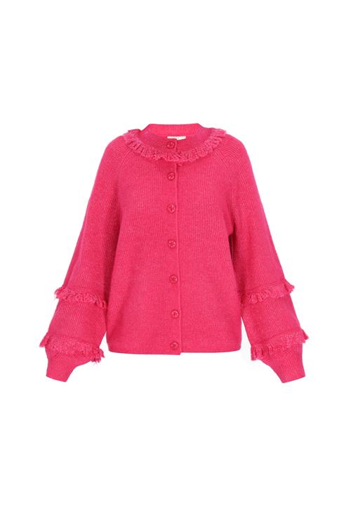 IZIA Cardigan  fuchsia
