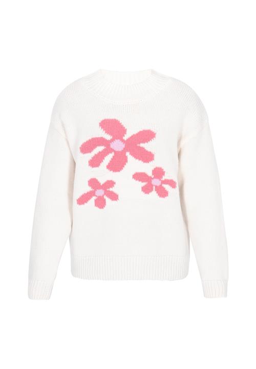 Usha Pullover  pink / offwhite