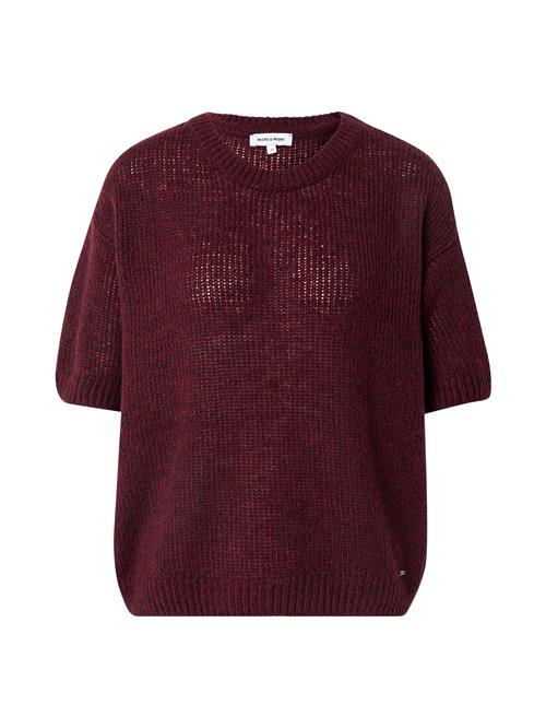 MORE & MORE Pullover  vinrød