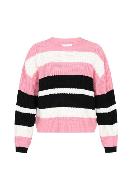 usha BLUE LABEL Pullover  lyserød / sort / hvid