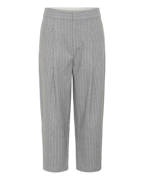 Part Two Bukser 'Solbritt'  grå / hvid