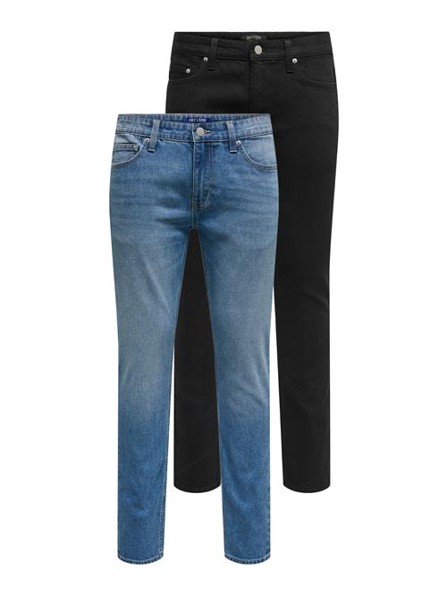 Only & Sons Jeans 'ONSWARP'  blue denim / sort