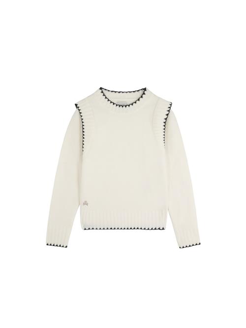 Scalpers Pullover ' '  offwhite / uldhvid