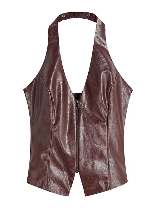 Bershka Bluse  aubergine