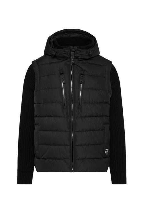 CAMP DAVID Overgangsjakke  sort